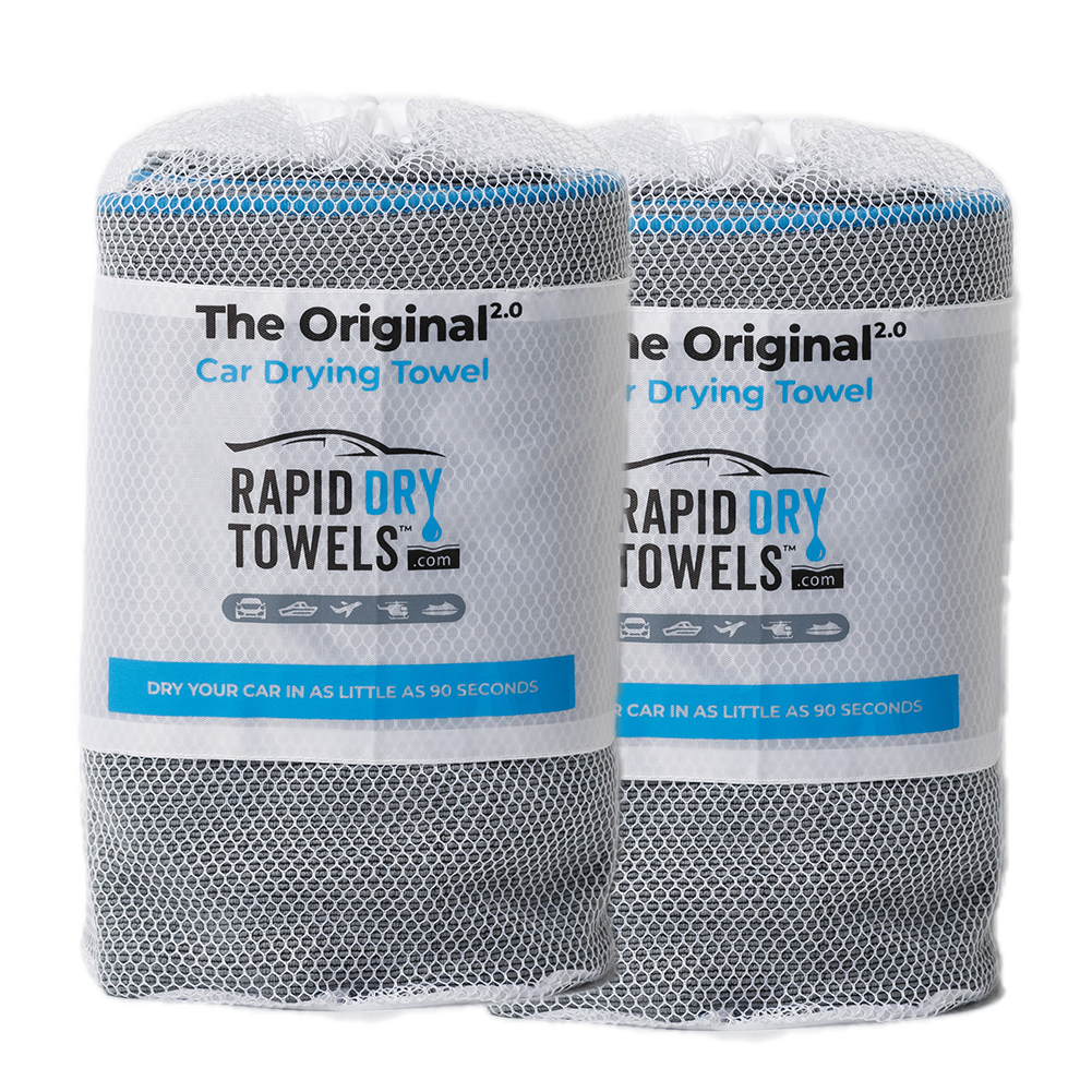 Original 2.0 – 2-Pack Premium Car Drying Towels (150 x 75 cm / 59 x 30 in)