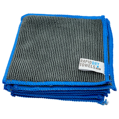 Micro RDTs – 6-Pack Ultra-Soft Microfiber Towels (10 x 10 cm / 4 x 4 in)